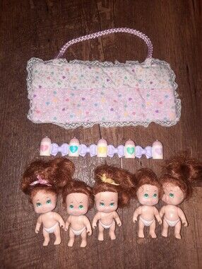 1989 Tyco Brunette Quint Dolls